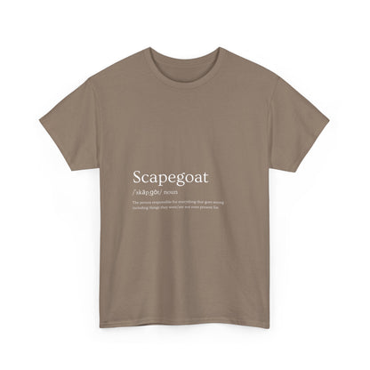 Scapegoat Definition Tee – Funny Dysfunctional Family Blame Collector Shirt