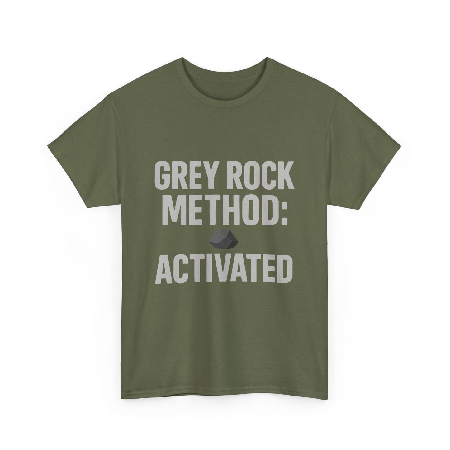 Grey Rock Method Activated | Narcissist Defense Shirt | Dark Edi