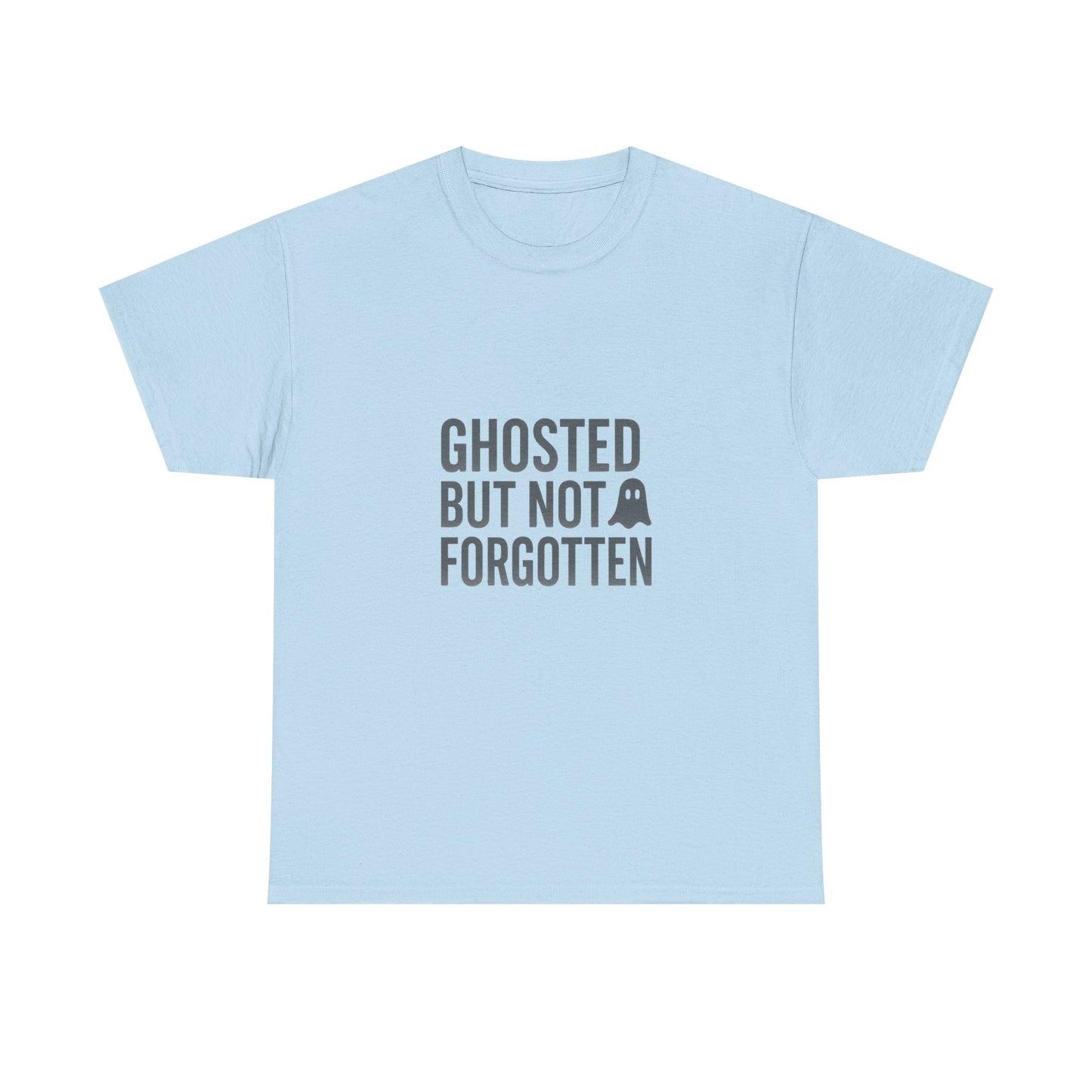 Ghosted But Not Forgotten™ | Retro-Spooky Ghost Graphic T-Shirt (Lights)
