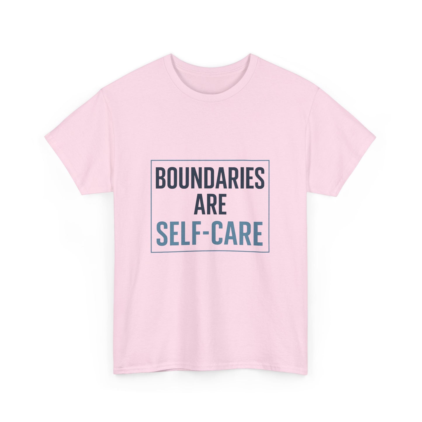 Boundaries Are Self-Care | Mental Health Awareness T-Shirt | Lights
