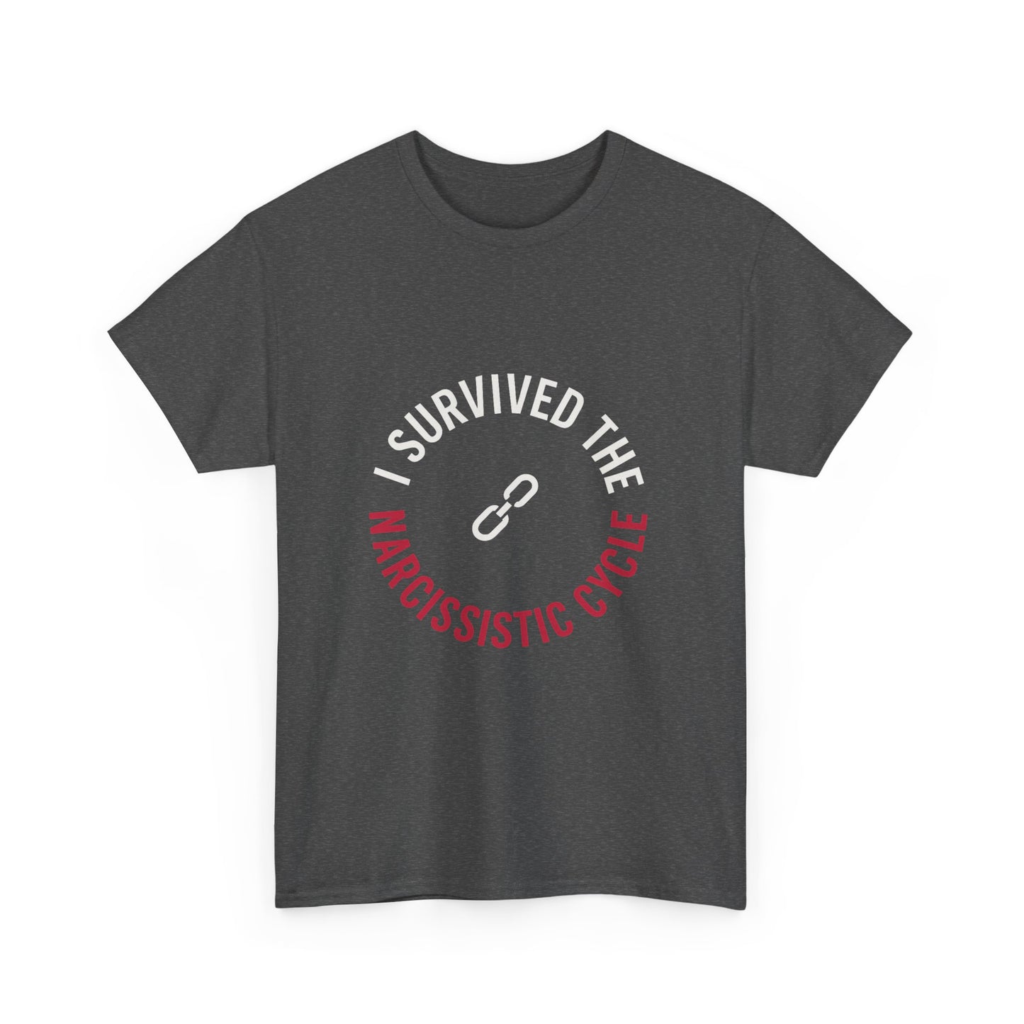 I Survived the Narcissistic Cycle – Empowerment Statement T-Shirt | Dark