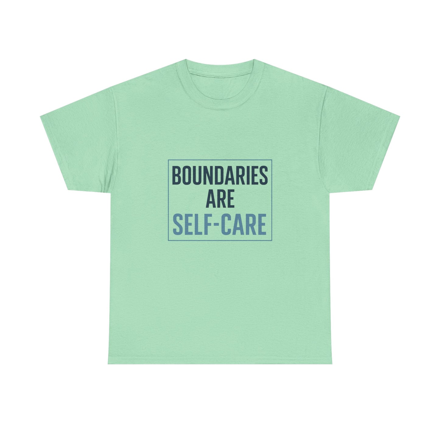Boundaries Are Self-Care | Mental Health Awareness T-Shirt | Lights