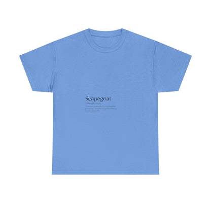 Scapegoat Definition Tee Light colors Edi – Funny Dysfunctional Family Blame Collector Shirt