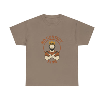 No-Contact King  – Narcissistic Survivor Tee | Darks