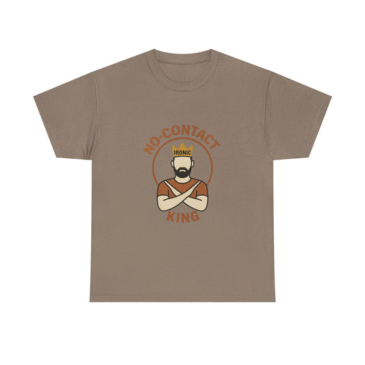 No-Contact King  – Narcissistic Survivor Tee | Darks