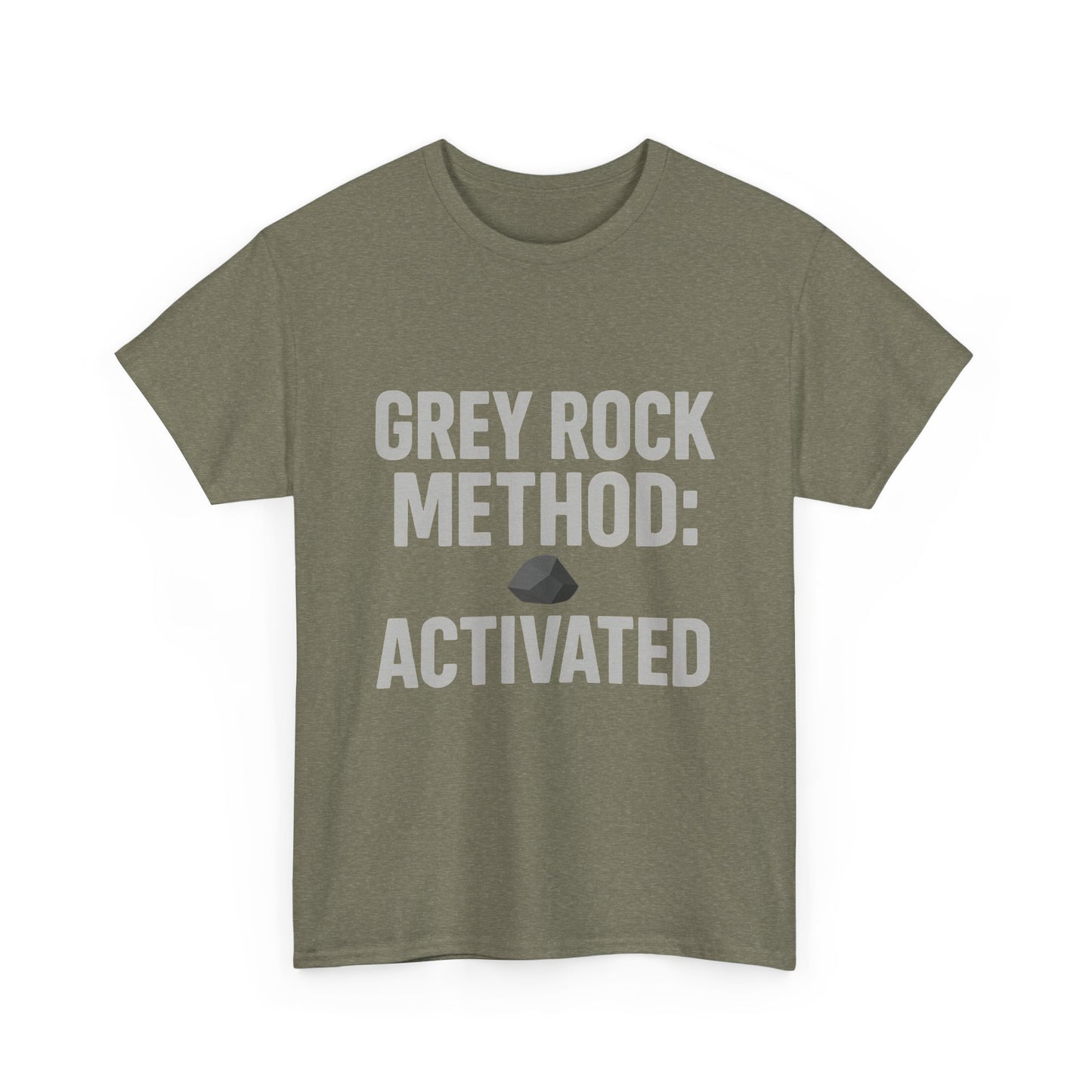 Grey Rock Method Activated | Narcissist Defense Shirt | Dark Edi