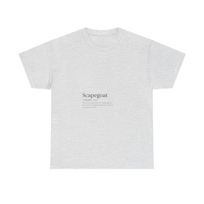 Scapegoat Definition Tee Light colors Edi – Funny Dysfunctional Family Blame Collector Shirt