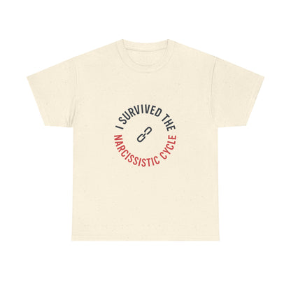 I Survived the Narcissistic Cycle – Empowerment Statement T-Shirt | Lights