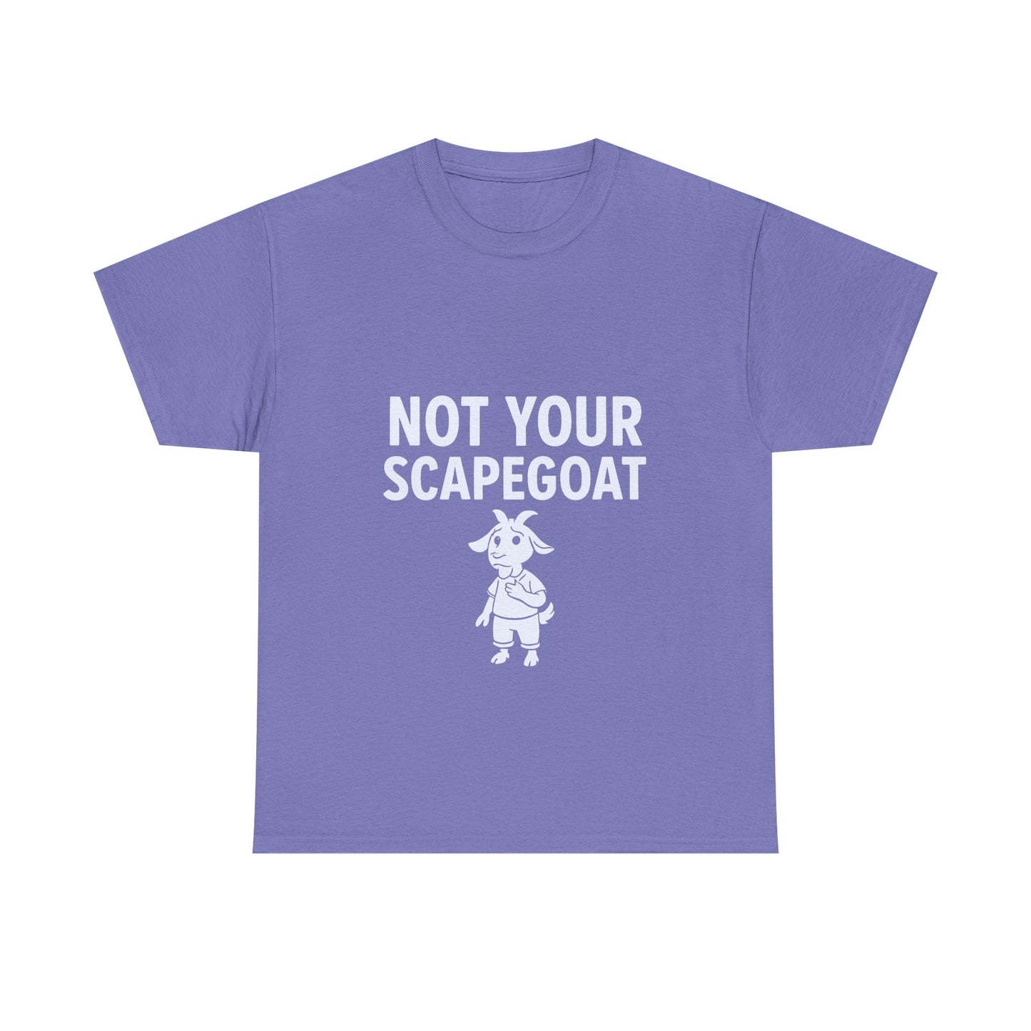 Not Your Scapegoat | Bold Mental Health & Narcissism Recovery Tee