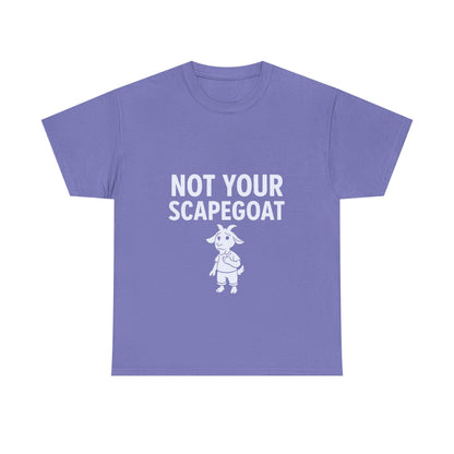Not Your Scapegoat | Bold Mental Health & Narcissism Recovery Tee
