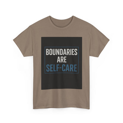 Boundaries Are Self-Care | Mental Health Awareness T-Shirt | Dark