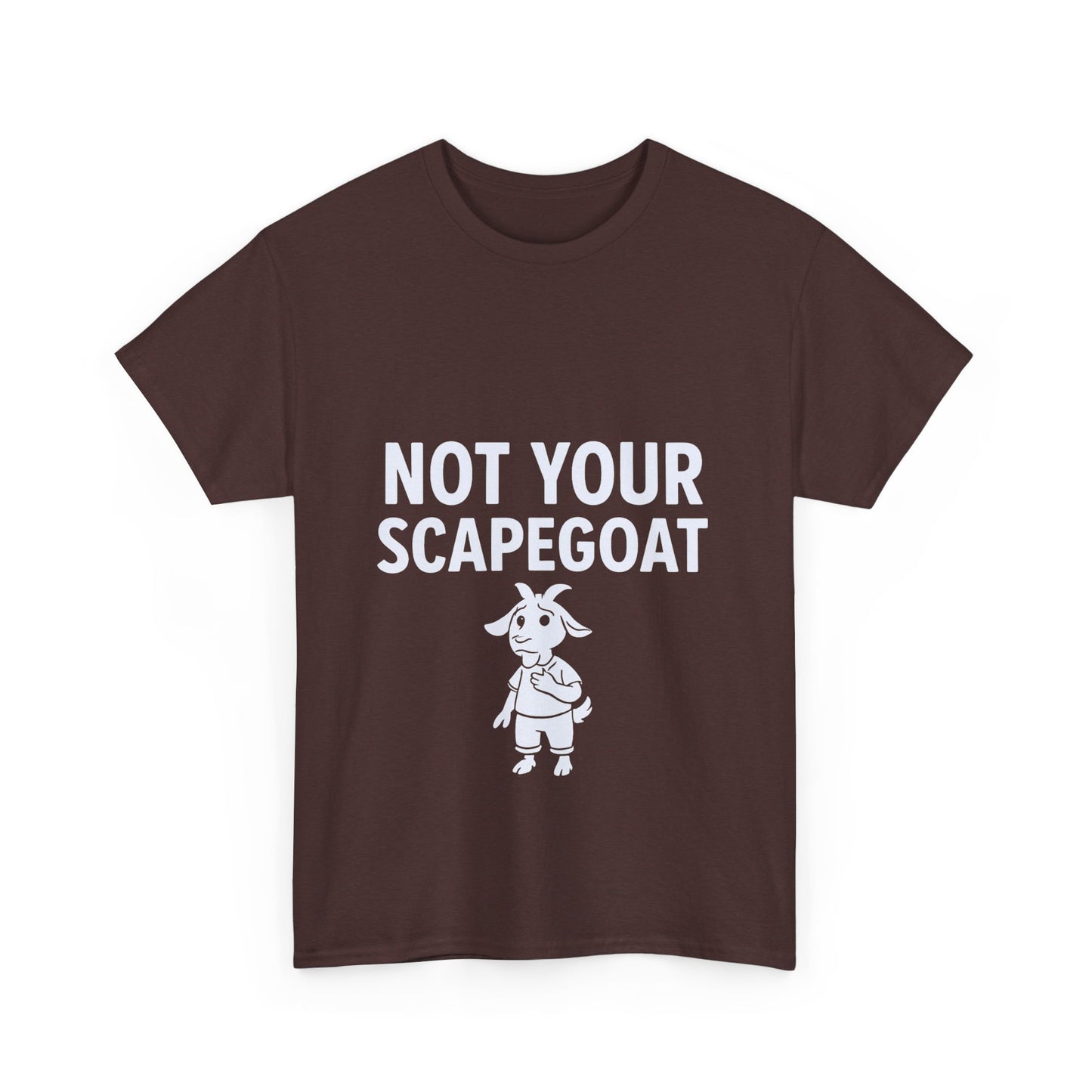 Not Your Scapegoat | Bold Mental Health & Narcissism Recovery Tee
