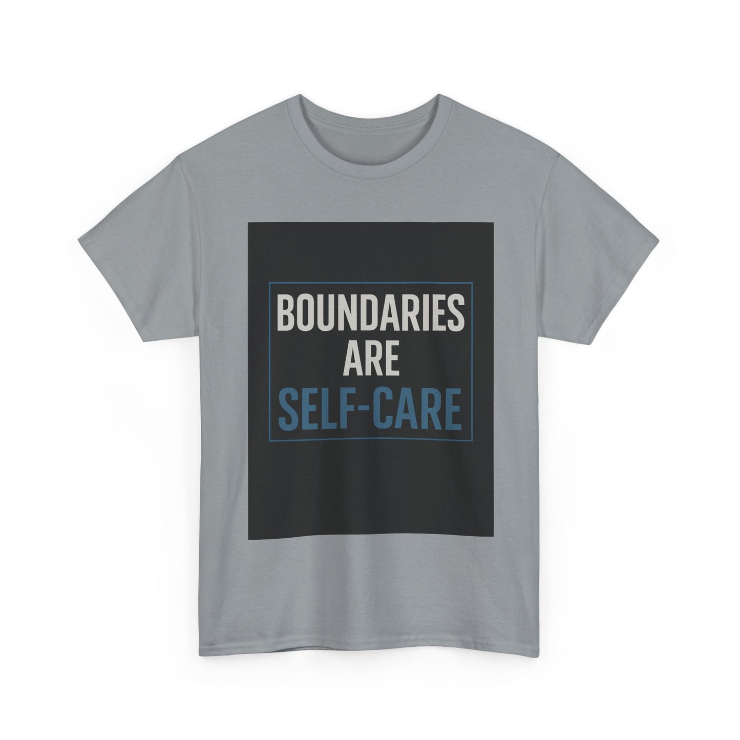 Boundaries Are Self-Care | Mental Health Awareness T-Shirt | Dark