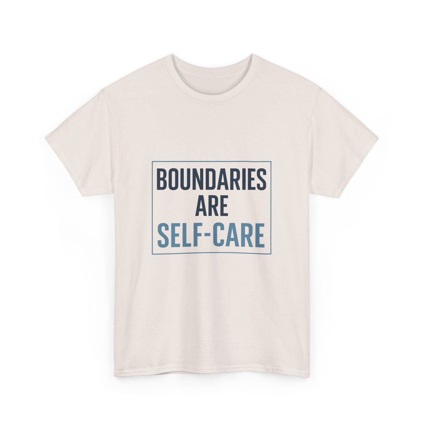 Boundaries Are Self-Care | Mental Health Awareness T-Shirt | Lights