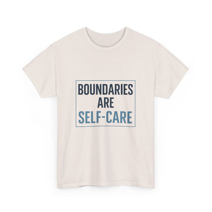 Boundaries Are Self-Care | Mental Health Awareness T-Shirt | Lights