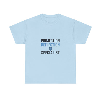 Projection Deflection Specialist Tee – Narc Humor Edition | Lights