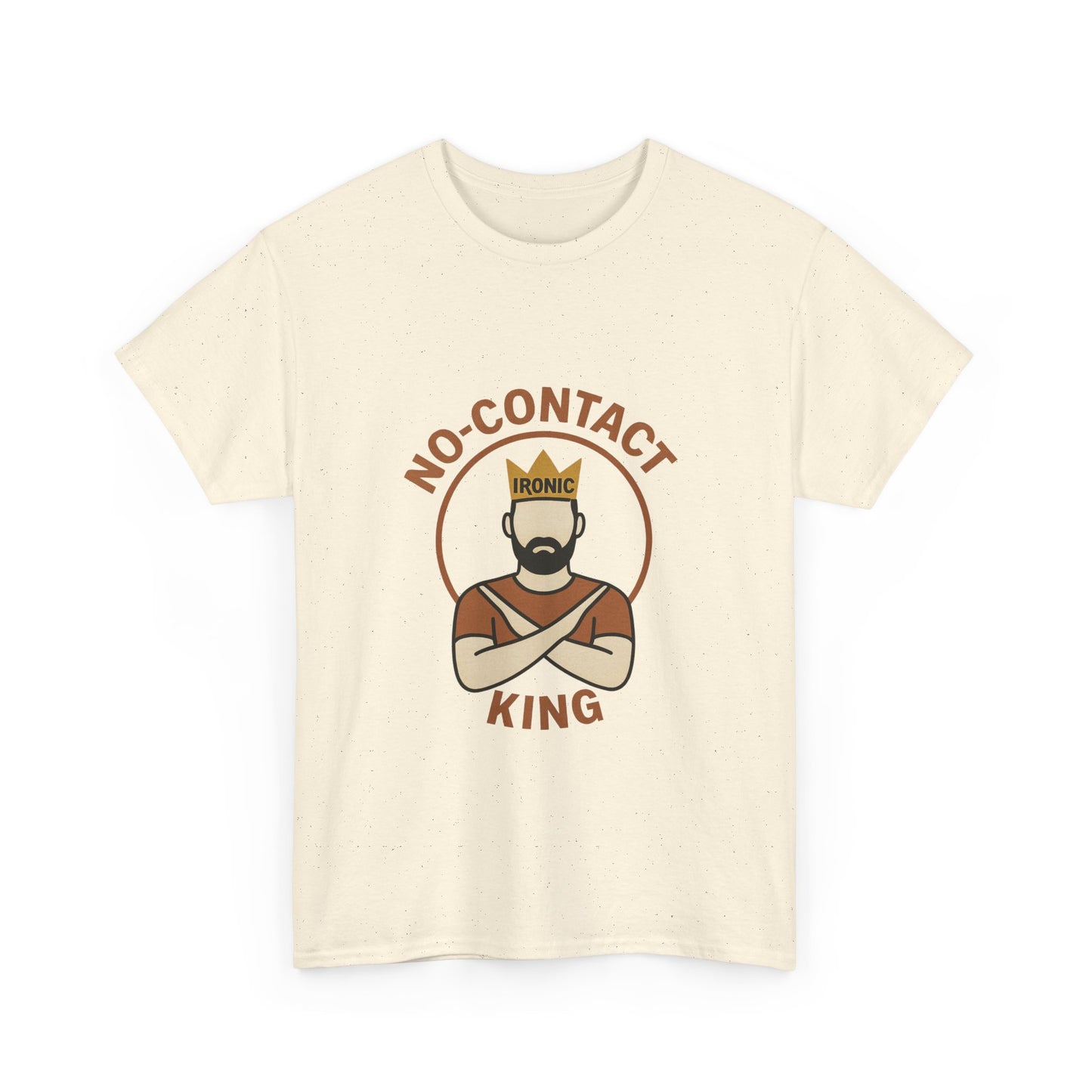 No-Contact King  – Narcissistic Survivor Tee | Lights