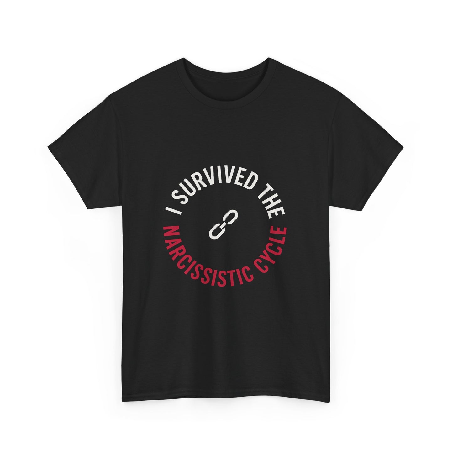 I Survived the Narcissistic Cycle – Empowerment Statement T-Shirt | Dark