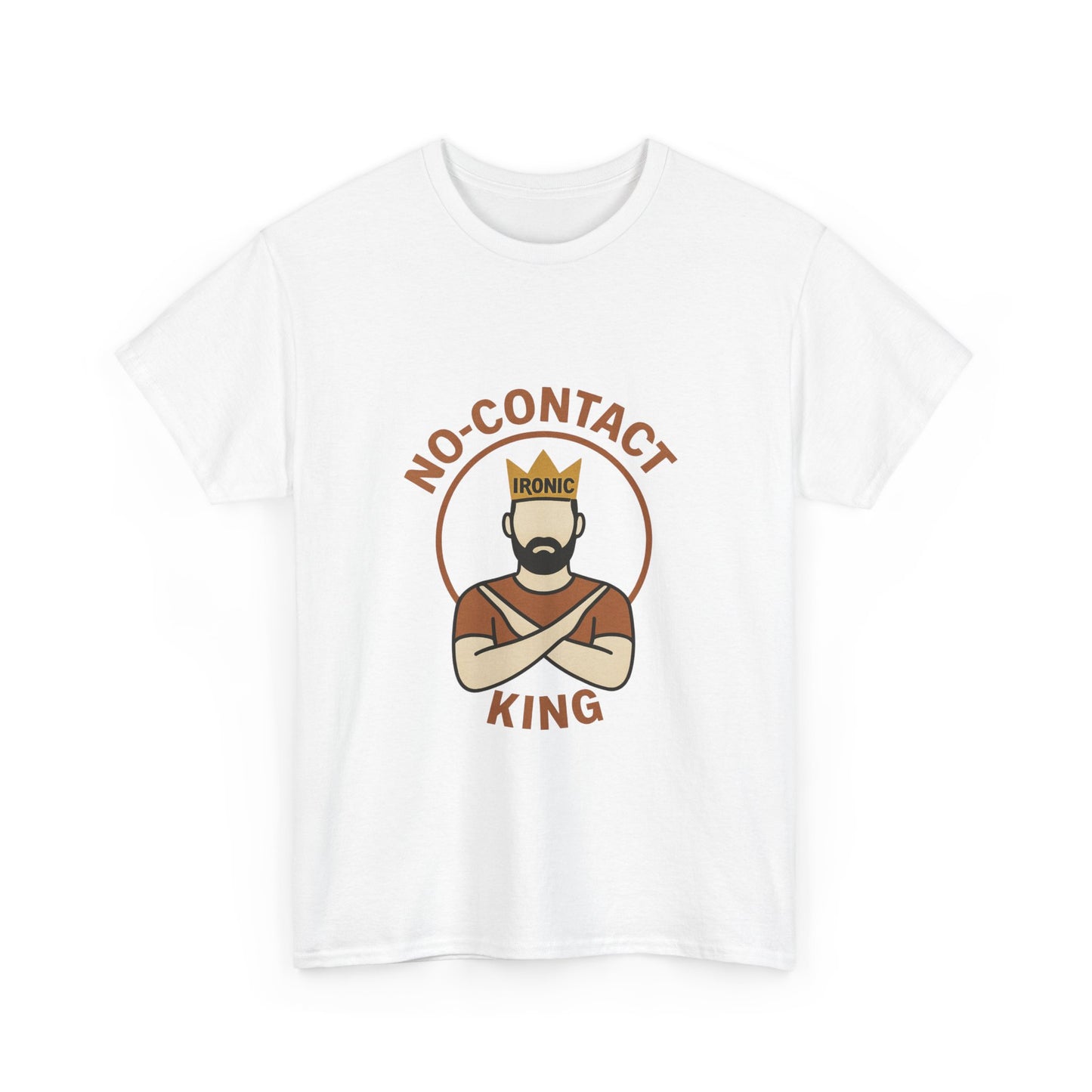 No-Contact King  – Narcissistic Survivor Tee | Lights