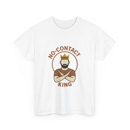No-Contact King  – Narcissistic Survivor Tee | Lights