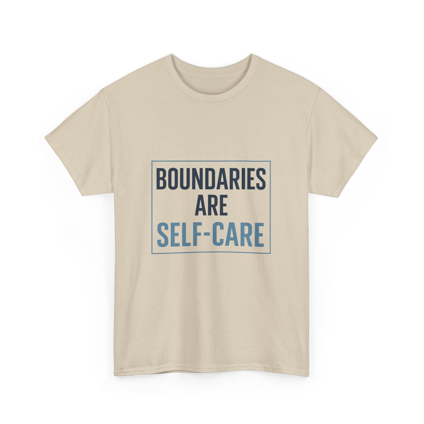 Boundaries Are Self-Care | Mental Health Awareness T-Shirt | Lights