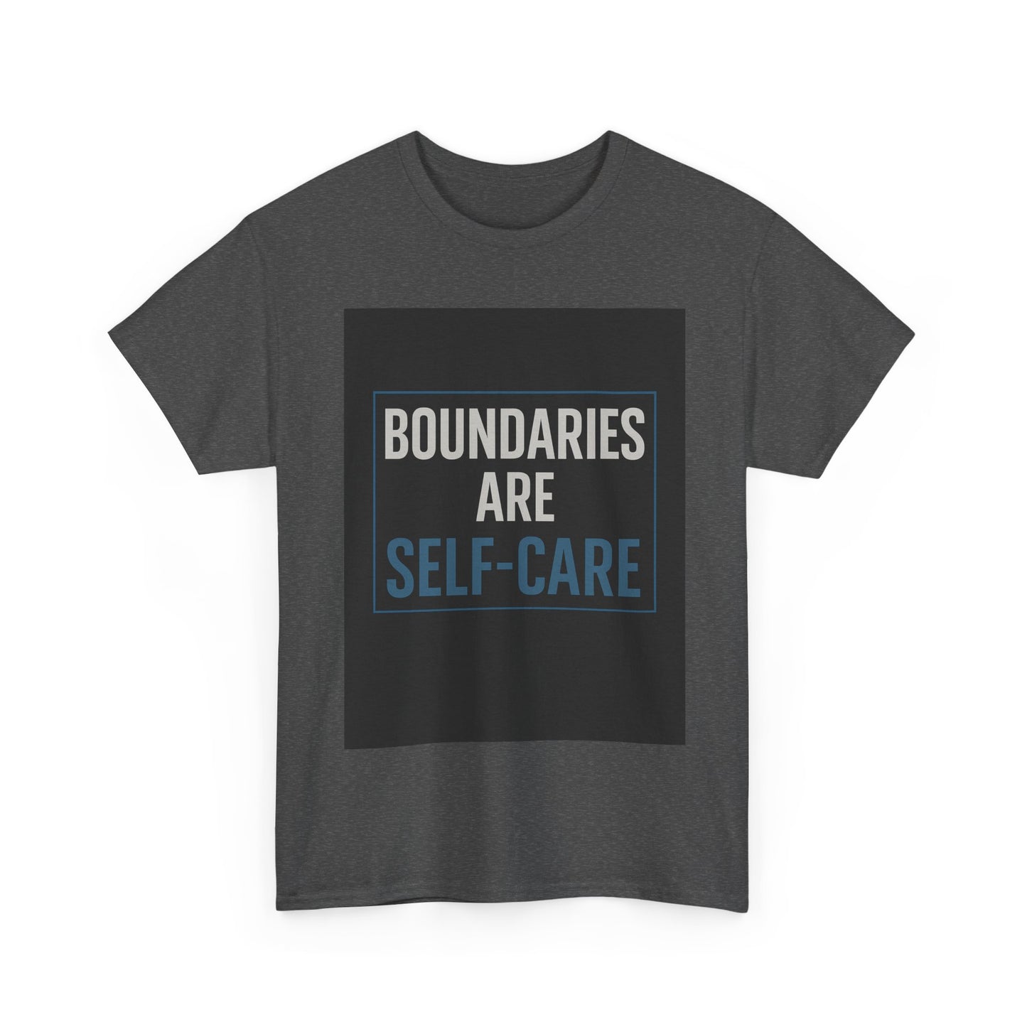 Boundaries Are Self-Care | Mental Health Awareness T-Shirt | Dark