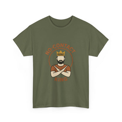 No-Contact King  – Narcissistic Survivor Tee | Darks