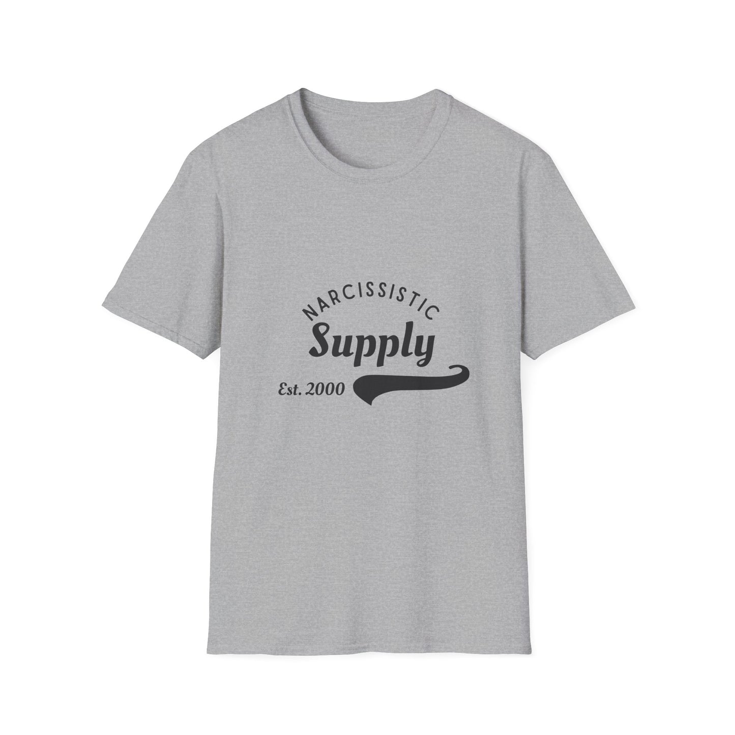 Narcisstic Supply Co - Est 2000 T-Shirt | Funny Gift, Quirky Apparel, Narcissistic Humor, Unisex Graphic Tee, Casual Wear, Sarcastic Humor