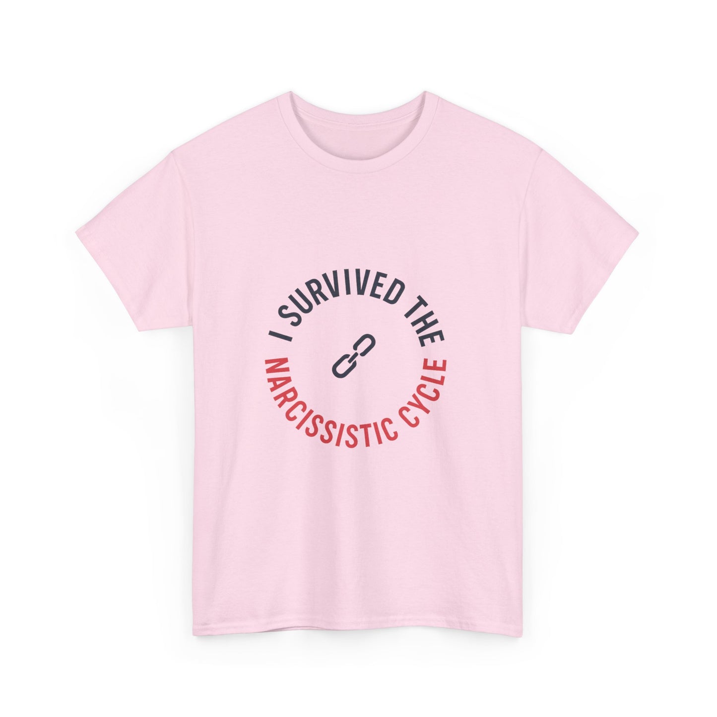 I Survived the Narcissistic Cycle – Empowerment Statement T-Shirt | Lights