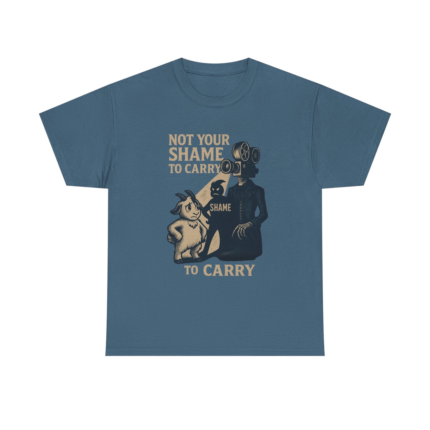 Not Your Shame to Carry Dark Col– Ironic Empowerment Tee