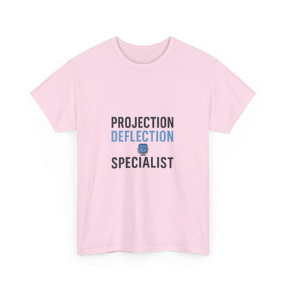 Projection Deflection Specialist Tee – Narc Humor Edition | Lights