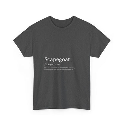 Scapegoat Definition Tee – Funny Dysfunctional Family Blame Collector Shirt