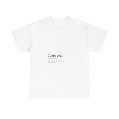 Scapegoat Definition Tee Light colors Edi – Funny Dysfunctional Family Blame Collector Shirt