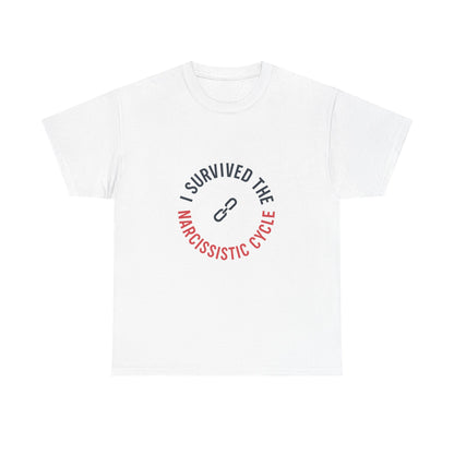 I Survived the Narcissistic Cycle – Empowerment Statement T-Shirt | Lights