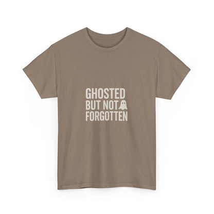 Ghosted But Not Forgotten™ | Retro-Spooky Ghost Graphic T-Shirt (Darks)