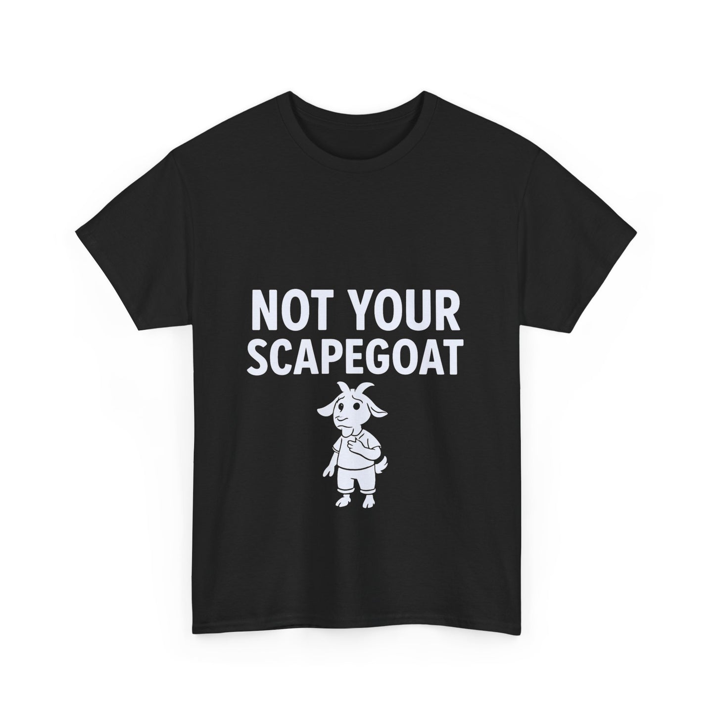 Not Your Scapegoat | Bold Mental Health & Narcissism Recovery Tee