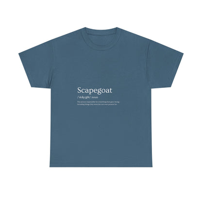 Scapegoat Definition Tee – Funny Dysfunctional Family Blame Collector Shirt