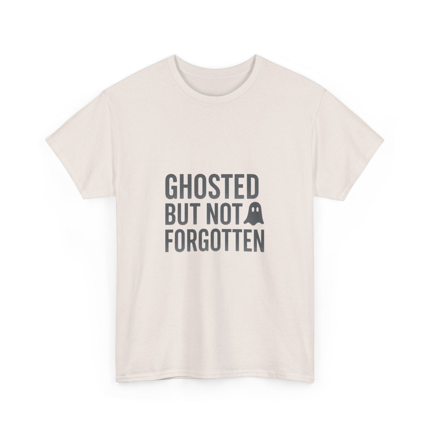 Ghosted But Not Forgotten™ | Retro-Spooky Ghost Graphic T-Shirt (Lights)