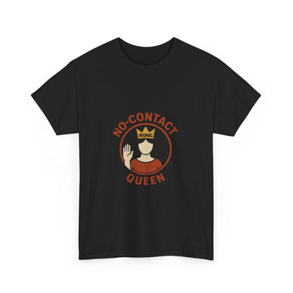 No-Contact Queen – Narcissistic Survivor Tee | Darks