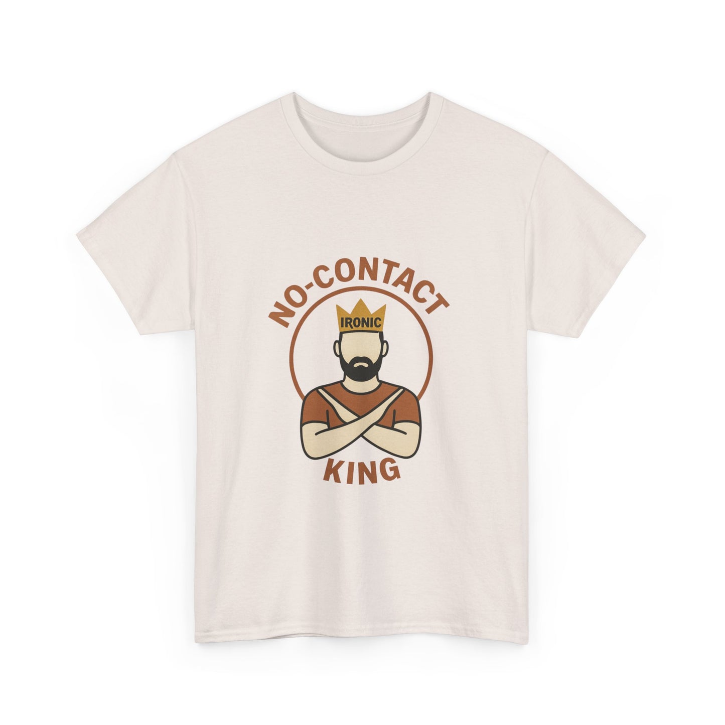 No-Contact King  – Narcissistic Survivor Tee | Lights