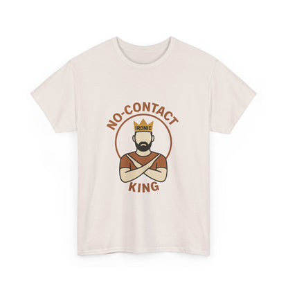 No-Contact King  – Narcissistic Survivor Tee | Lights