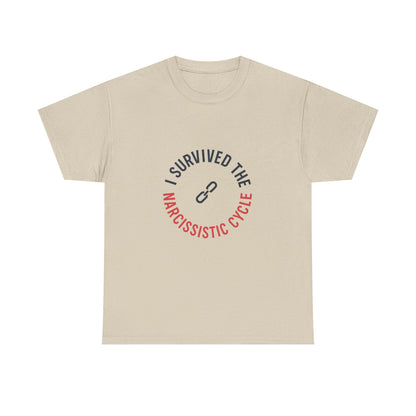 I Survived the Narcissistic Cycle – Empowerment Statement T-Shirt | Lights