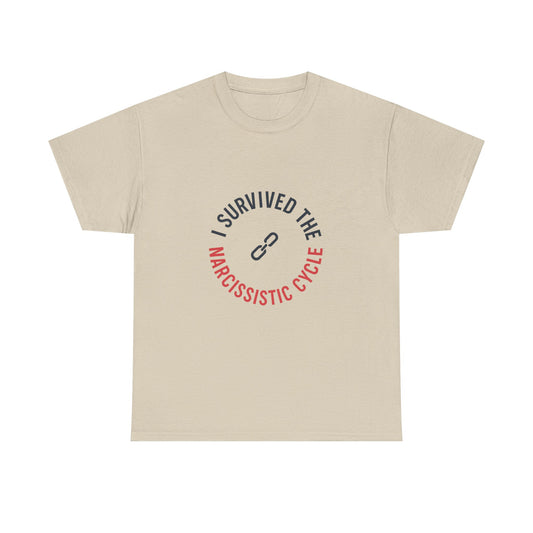 I Survived the Narcissistic Cycle – Empowerment Statement T-Shirt | Lights
