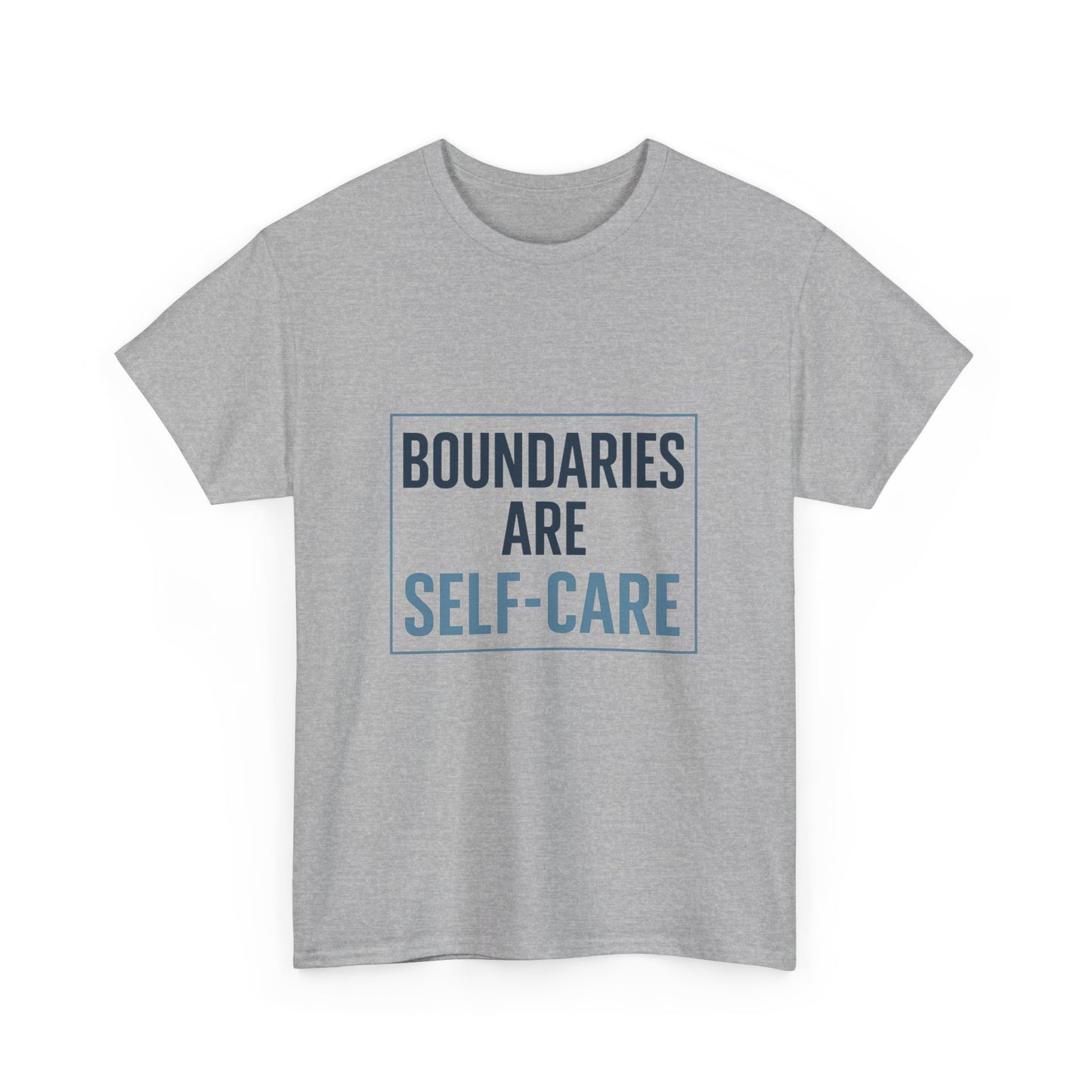 Boundaries Are Self-Care | Mental Health Awareness T-Shirt | Lights