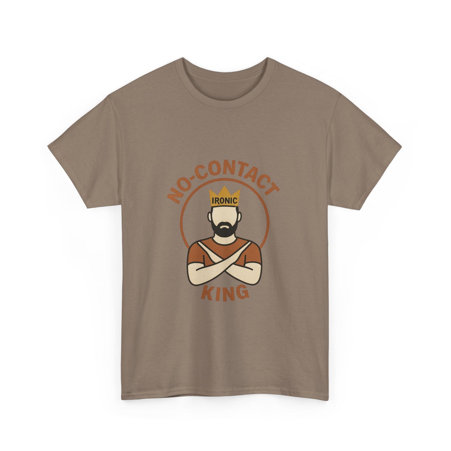 No-Contact King  – Narcissistic Survivor Tee | Darks