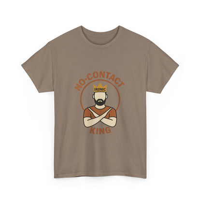 No-Contact King  – Narcissistic Survivor Tee | Darks