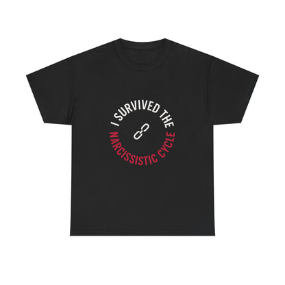 I Survived the Narcissistic Cycle – Empowerment Statement T-Shirt | Dark