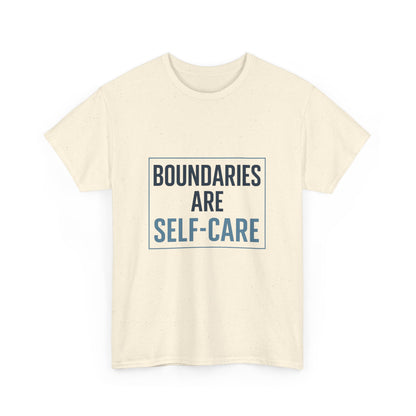 Boundaries Are Self-Care | Mental Health Awareness T-Shirt | Lights