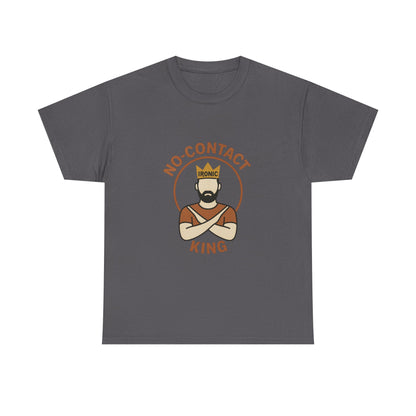 No-Contact King  – Narcissistic Survivor Tee | Darks