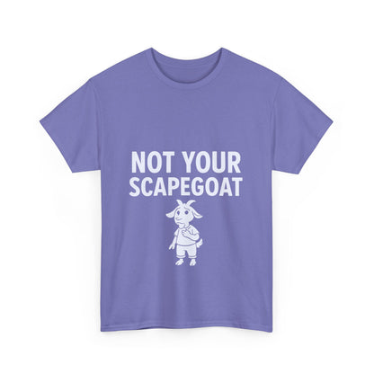 Not Your Scapegoat | Bold Mental Health & Narcissism Recovery Tee